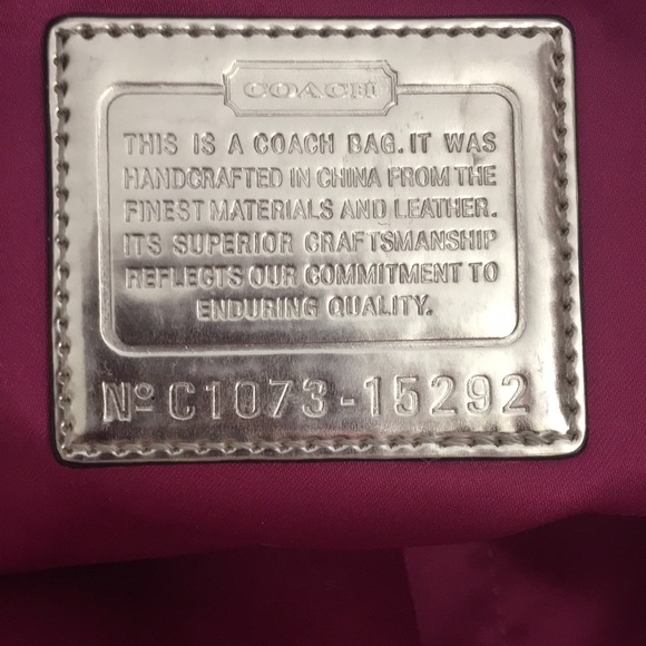 RARE Limited Edition Coach Poppy Book Bag - Picture 5 of 8